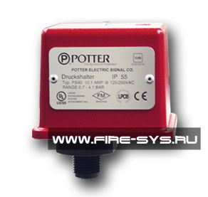 Сигнализатор давления POTTER PS40-2A